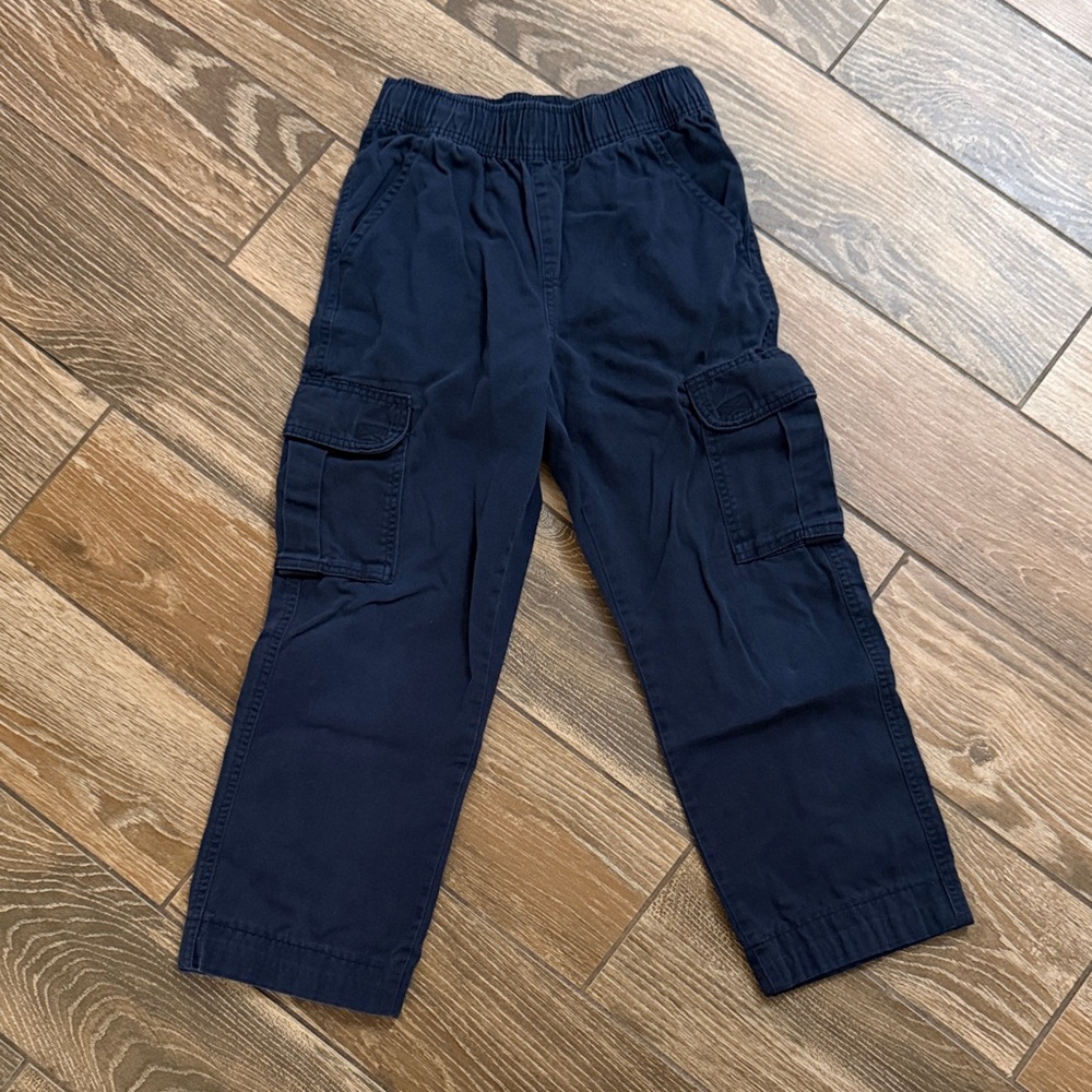 Place Boy’s Navy Pull-On Cargo Pants - 10